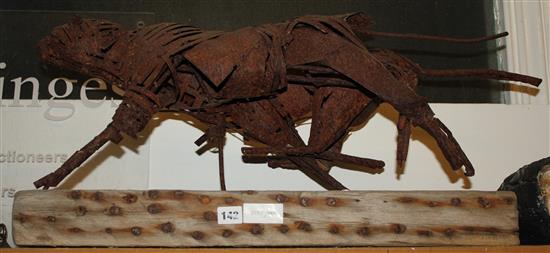 Metal sculpture